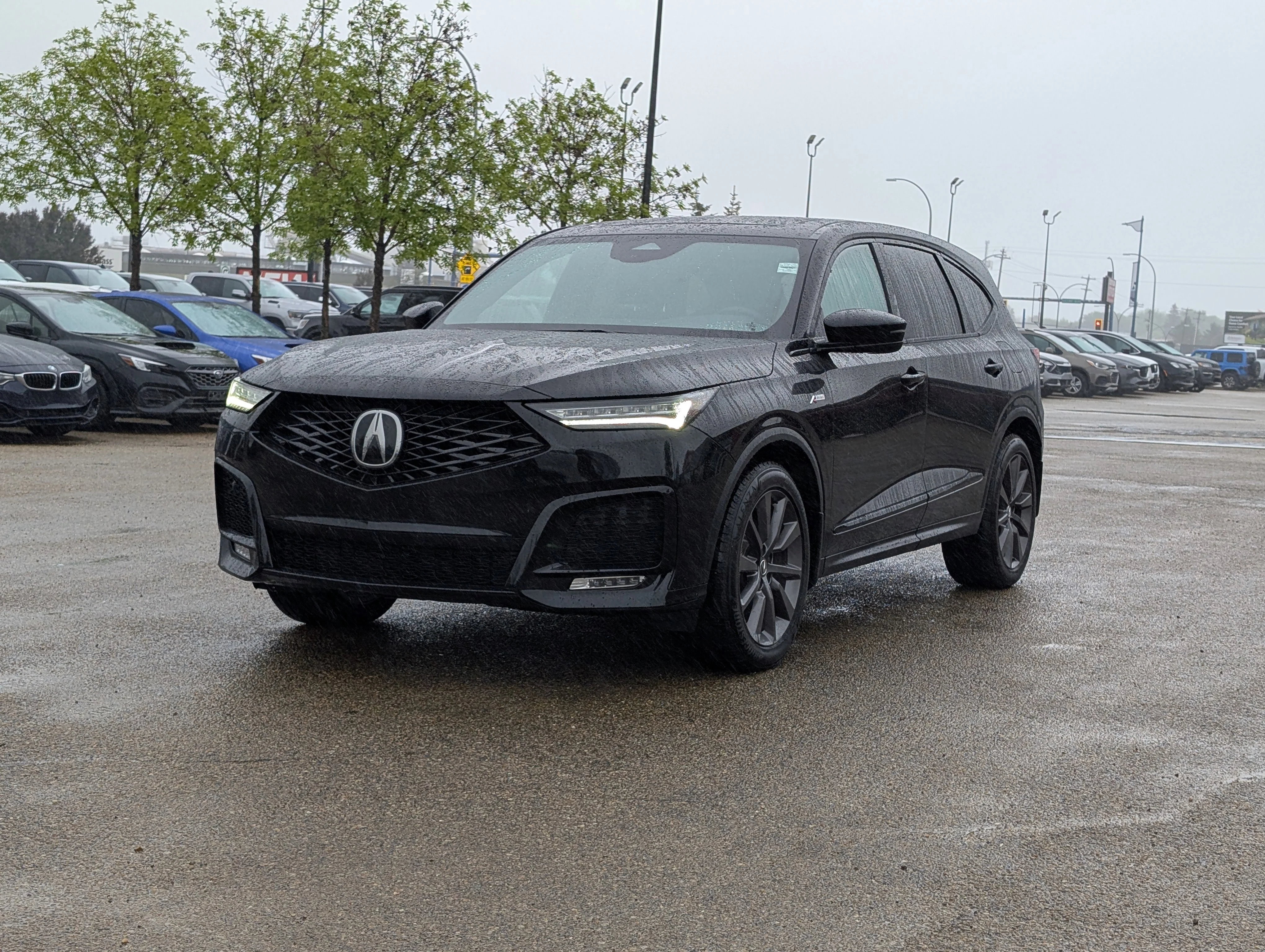 Used 2025 Lunar Silver Metallic Acura A-Spec image 2