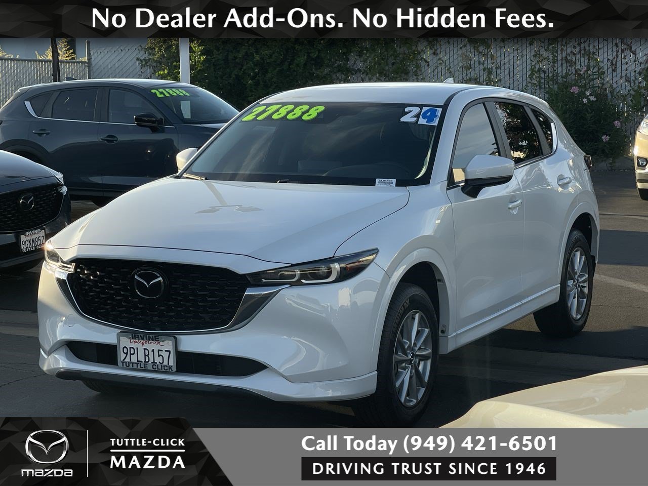Used 2024 Rhodium White Metallic Mazda 2.5 S Select Package image 12