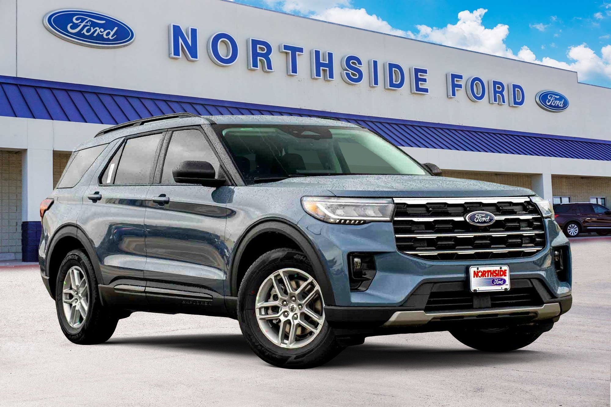 New 2026 Vapor Blue Metallic Ford Active image 1