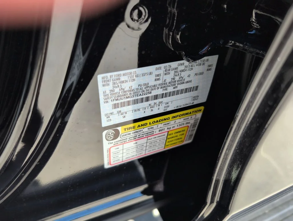 New 2026 Black Ford Platinum image 36