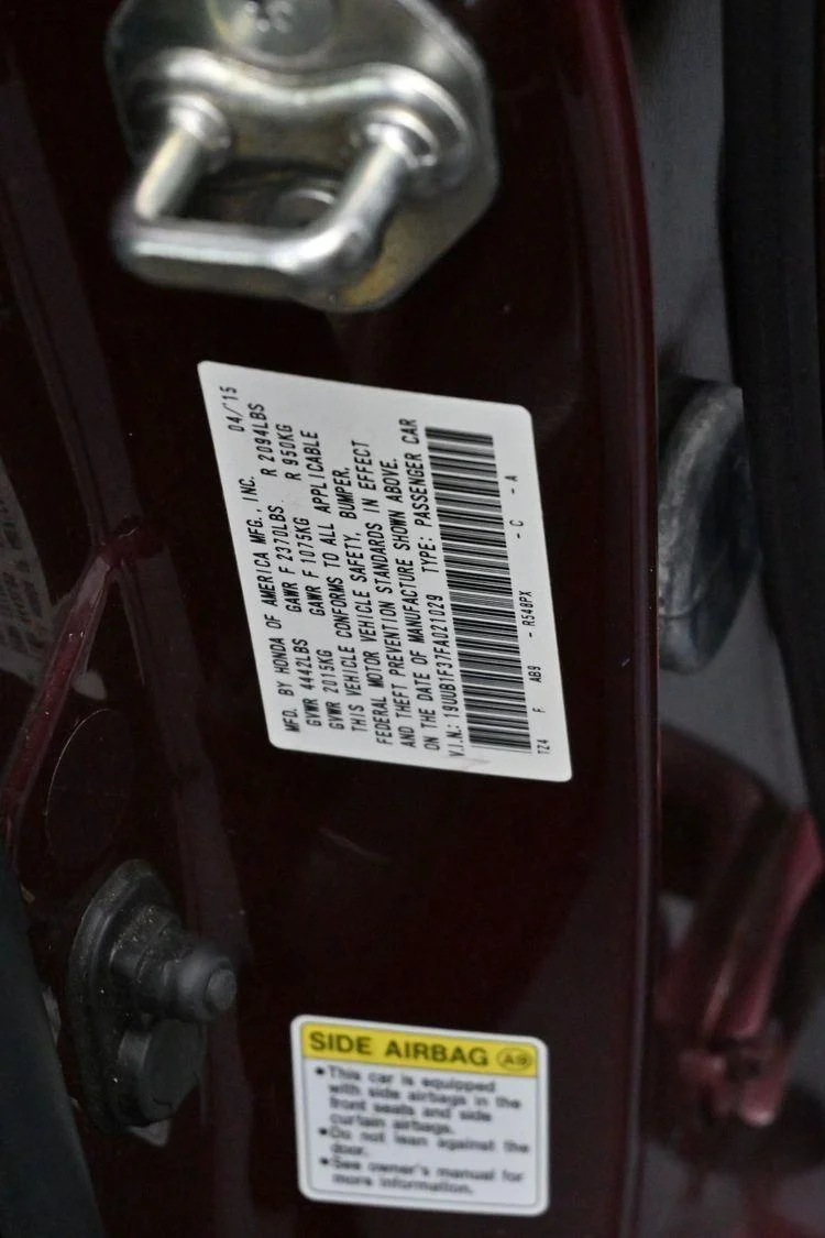 Used 2015 Basque Red Pearl II Acura Base image 37