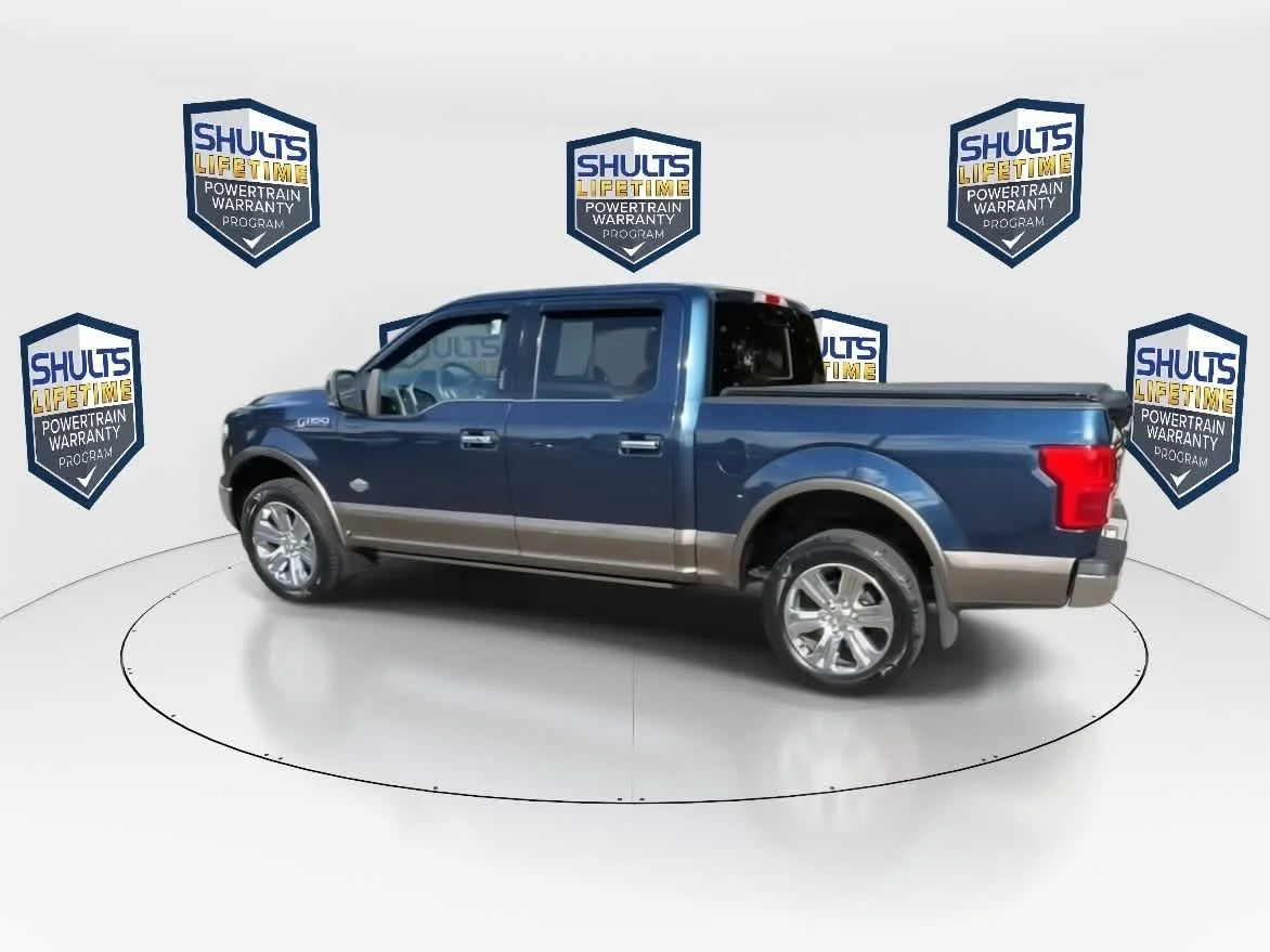 Used 2020 Blue Jeans/Stone Gray Ford King Ranch image 6