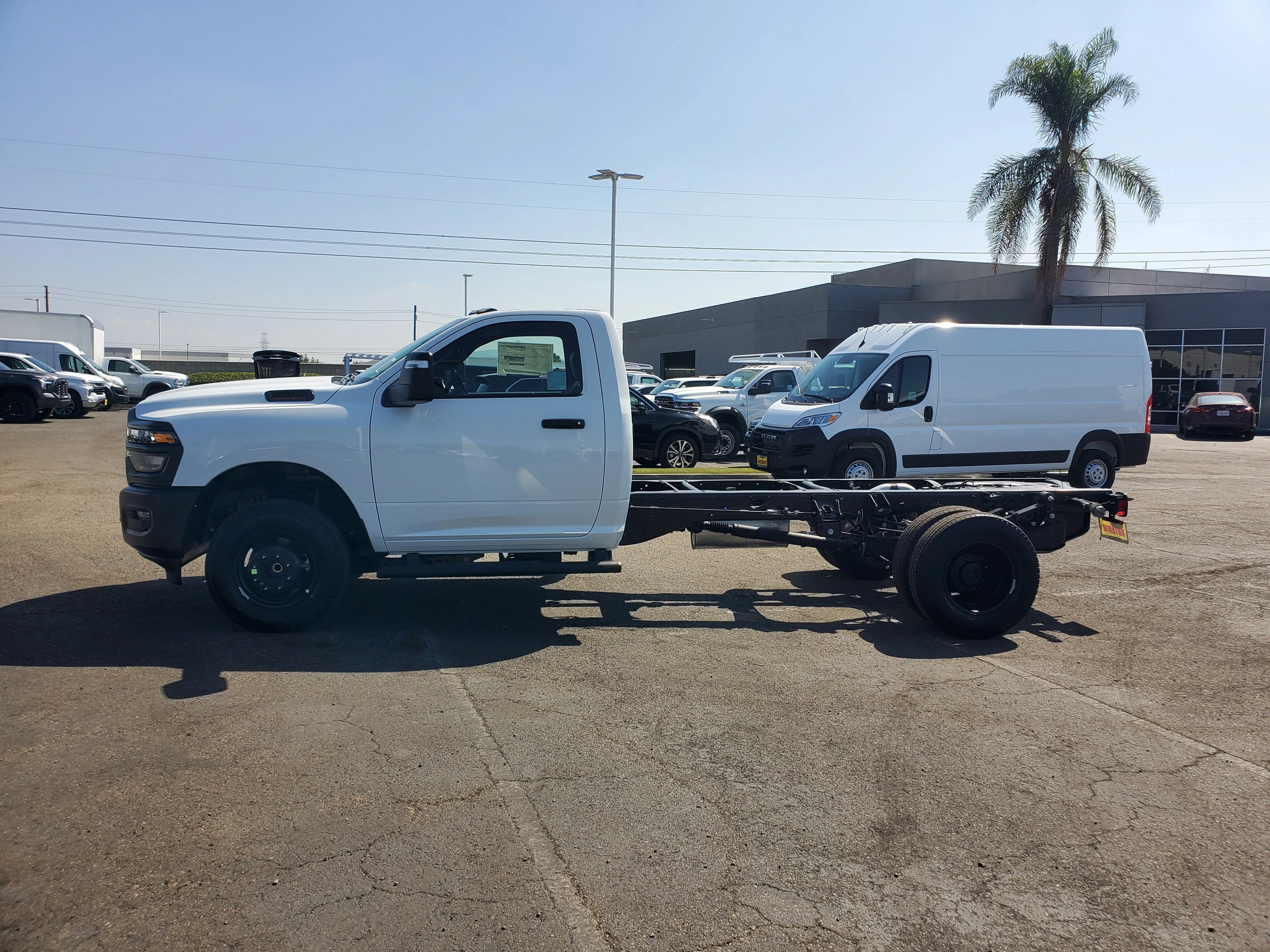 New 2026 Bright White Clear-Coat Exterior Paint RAM Tradesman image 7