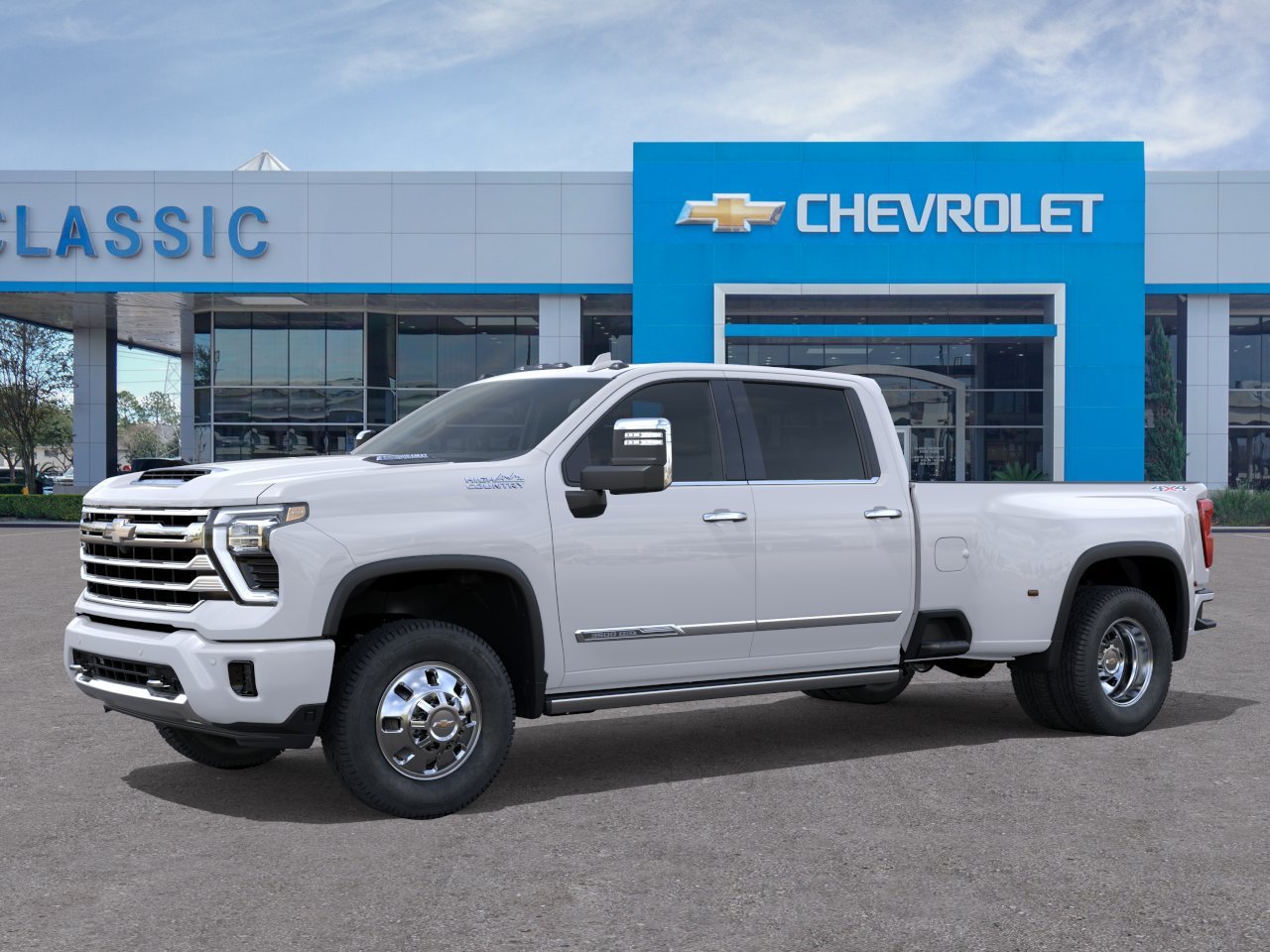 2026 Chevrolet Silverado 3500 HD High Country DRW White at Classic Elite Chevrolet Hwy 6