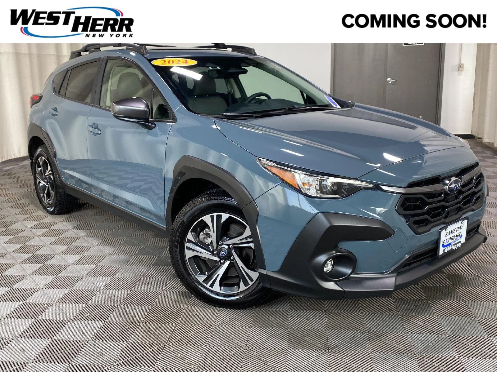 Used 2024 Offshore Blue Metallic Subaru Premium image 1
