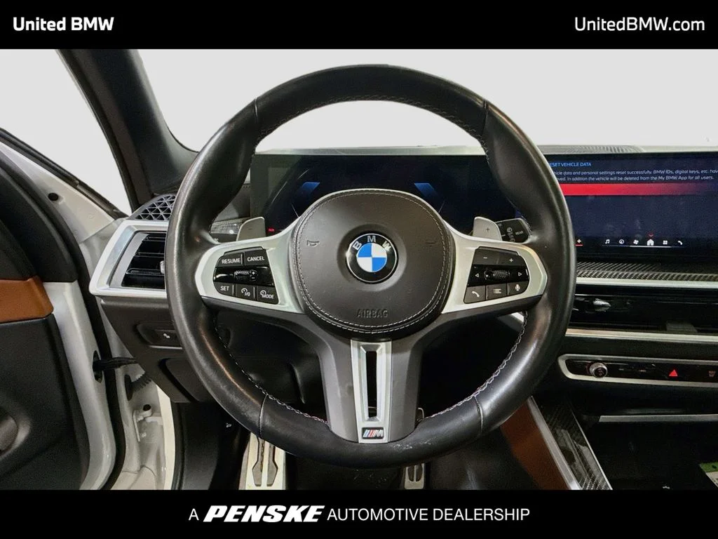Certified Used 2024 Mineral White Metallic BMW M60i image 13