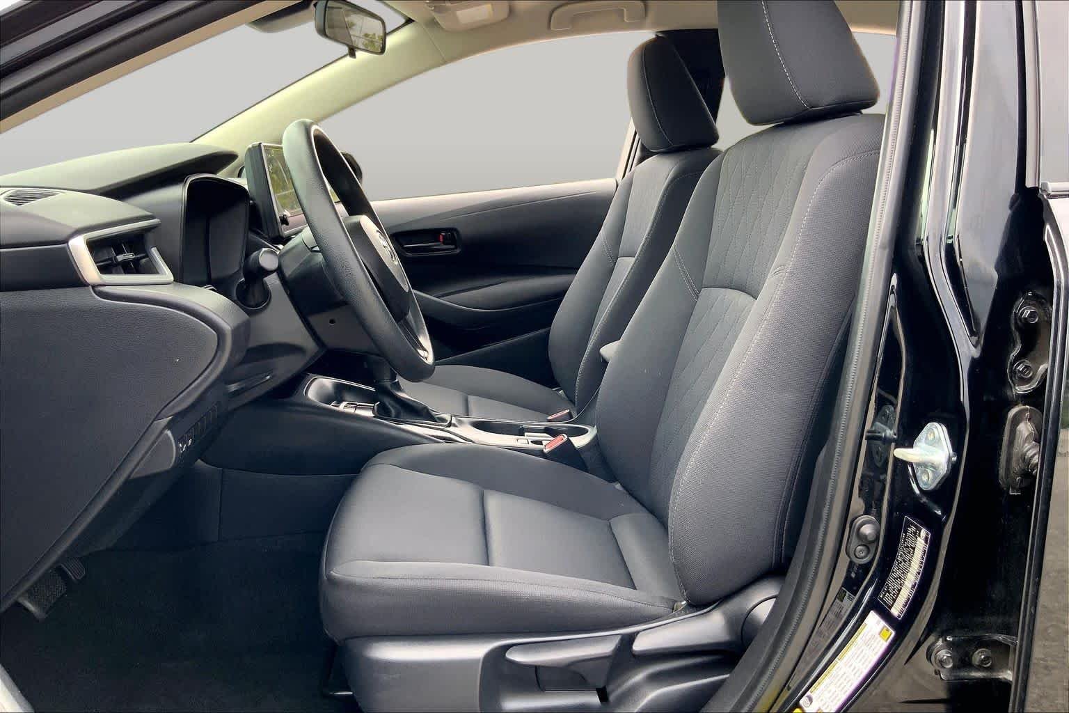 Used 2024 Midnight Black Metallic Toyota LE image 8