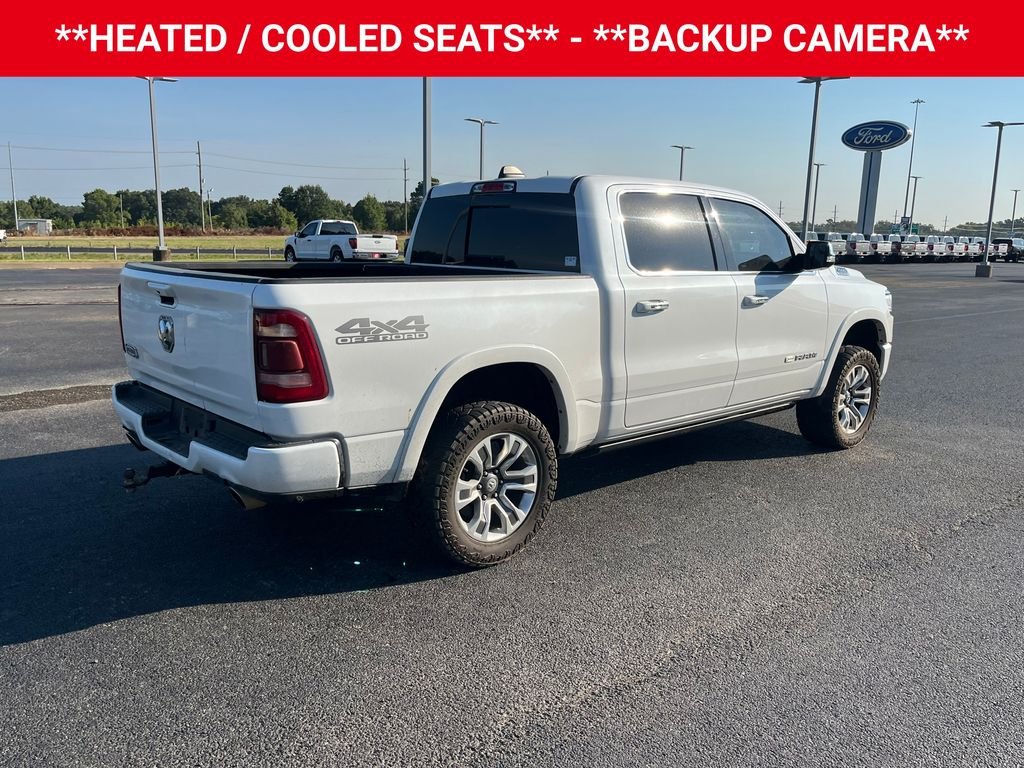Used 2020 Ivory White Ram Laramie Longhorn image 5