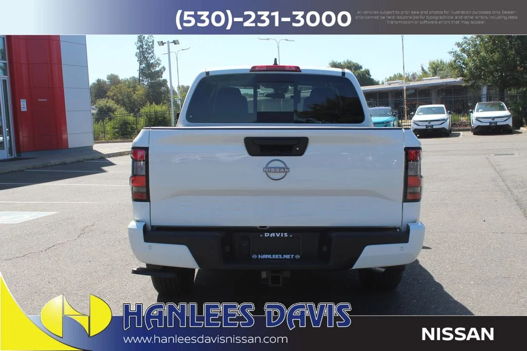 New 2026 Glacier White Nissan Crew Cab SV image 8