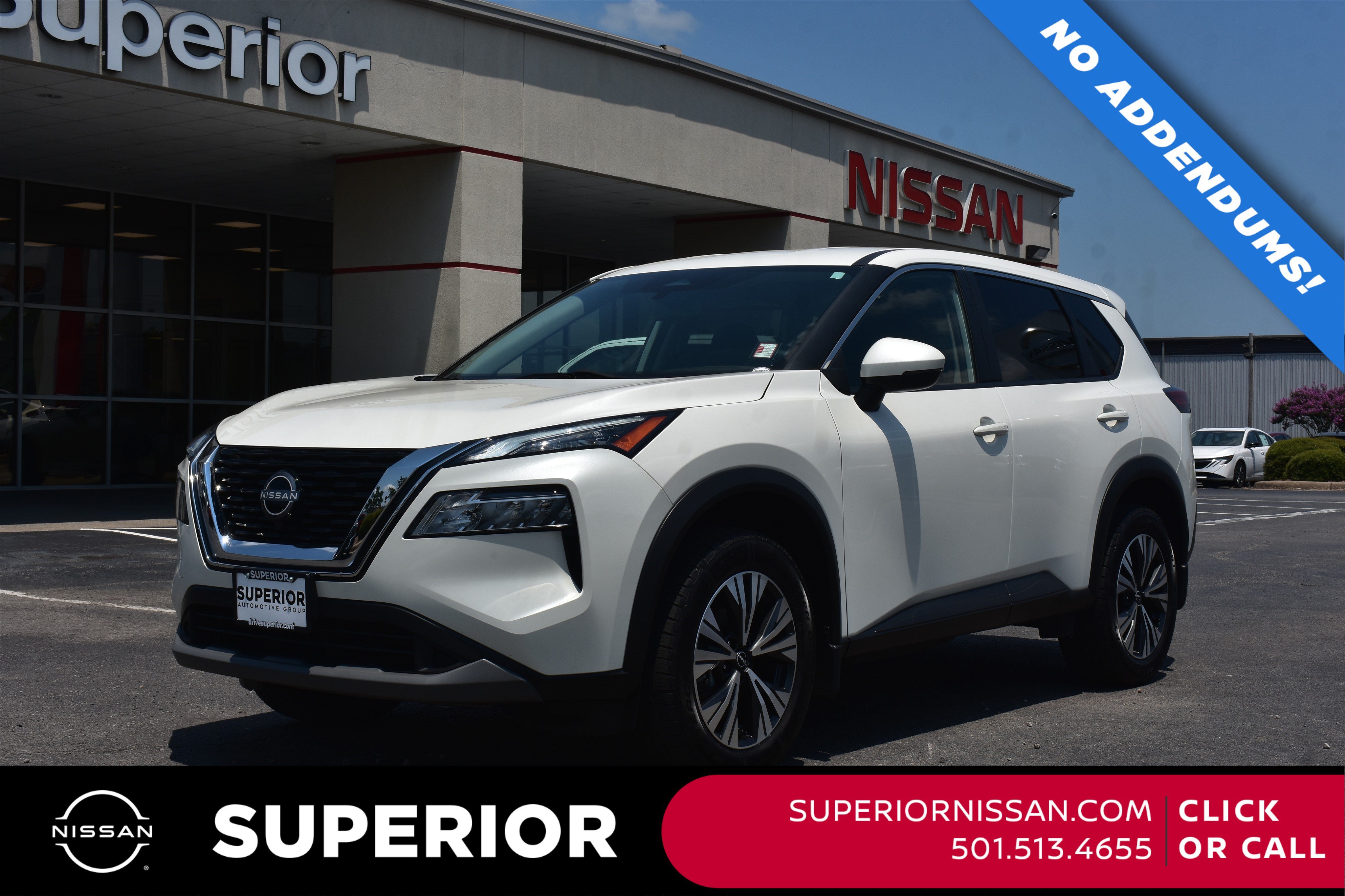 Used 2023 Pearl White Tricoat Nissan SV image 1