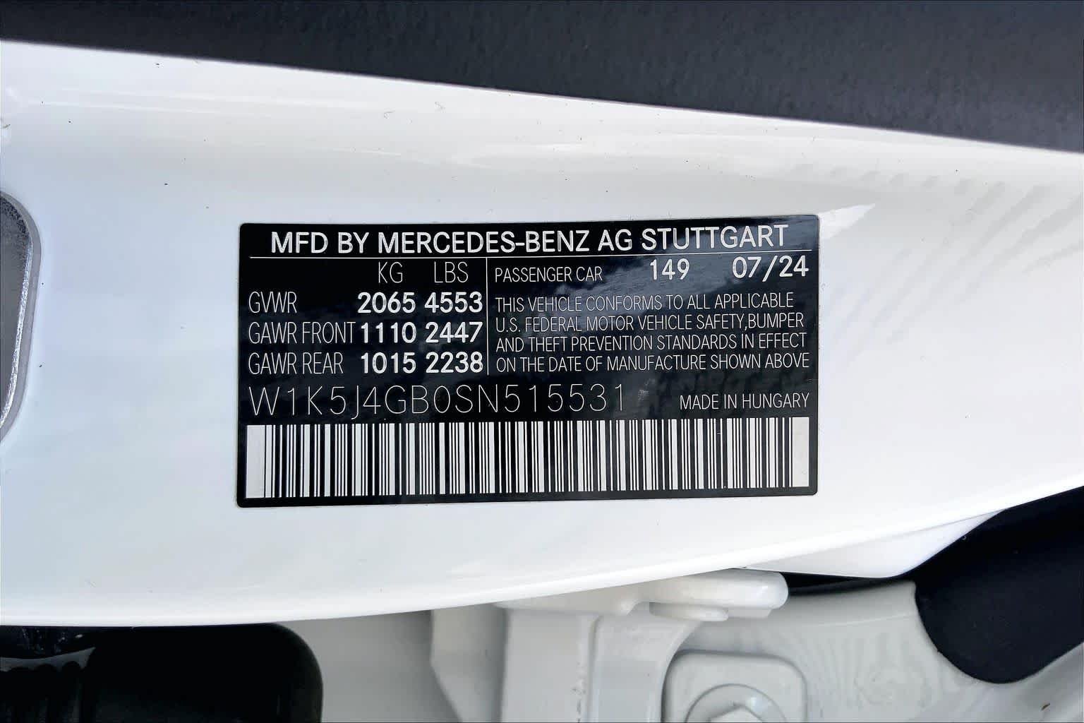 Used 2025 Polar White Mercedes-Benz CLA 250 image 36