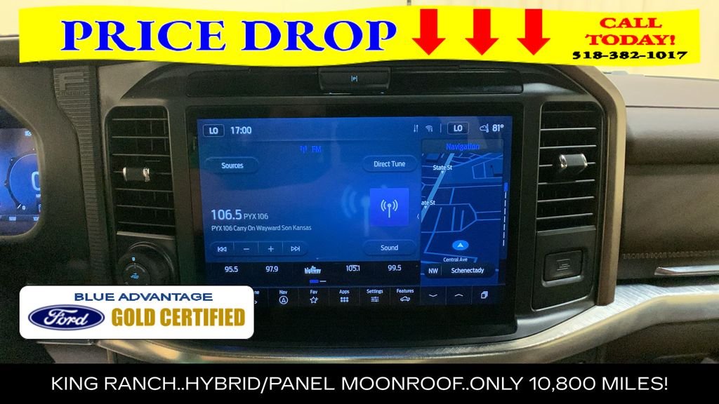 Certified Used 2025 Black Metallic Ford King Ranch image 44