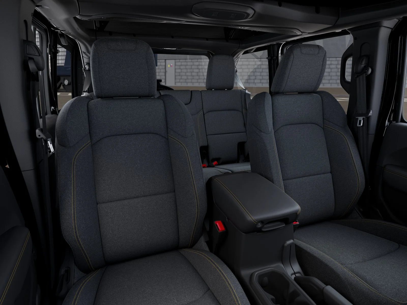 New 2027 Black Clearcoat Jeep Sahara image 9
