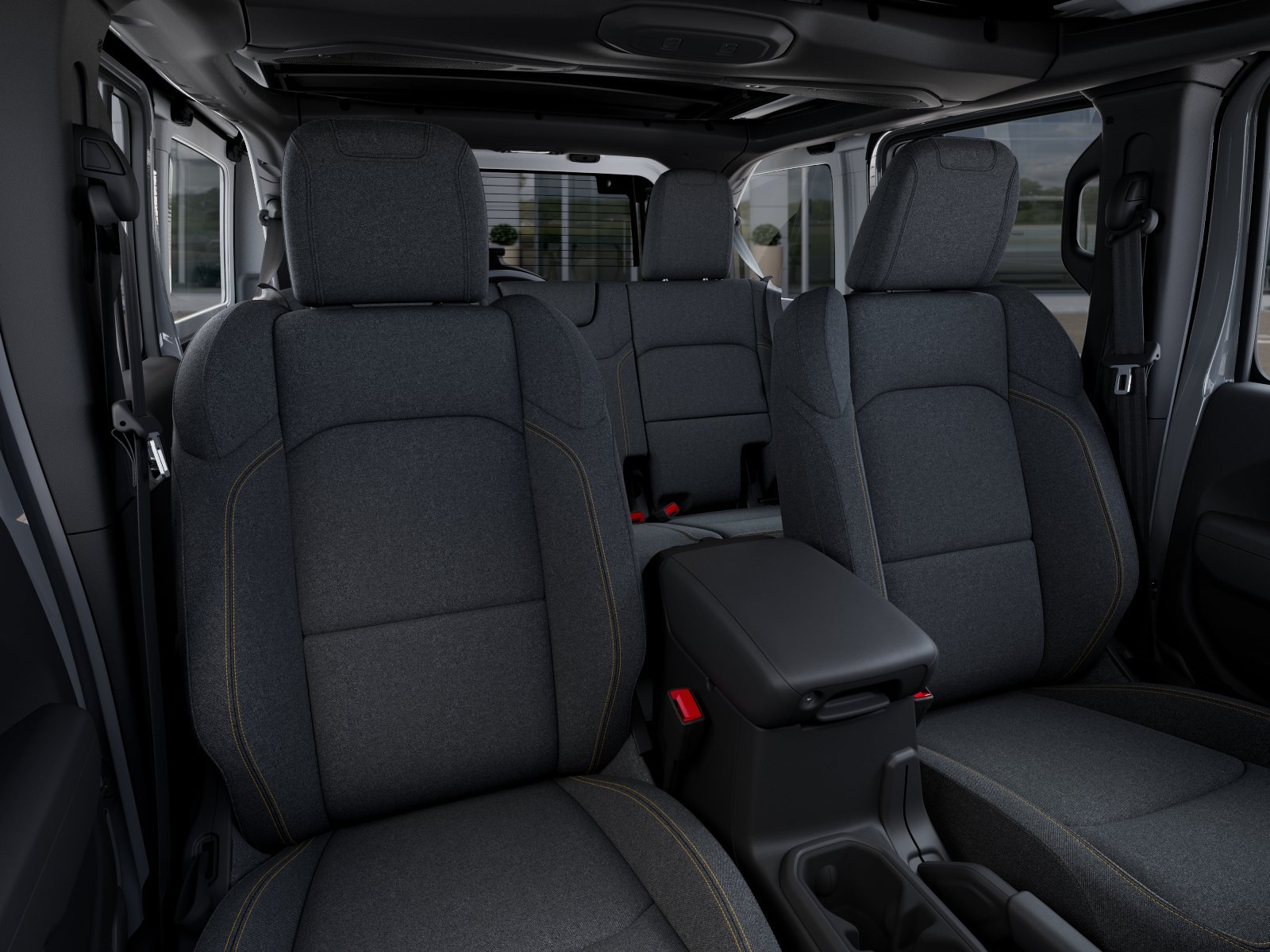 New 2026 Bright White Clear-Coat Exterior Paint Jeep Sport S image 42