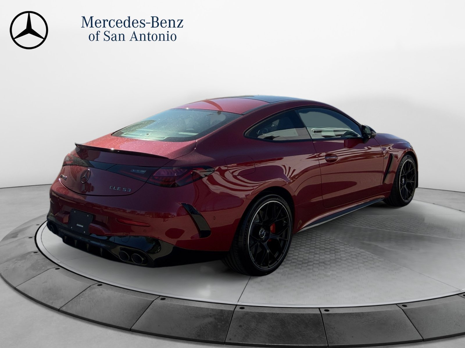 New 2027 MANUFAKTUR Patagonia Red Metallic Mercedes-Benz AMG® CLE 53 4MATIC+ Coupe image 32