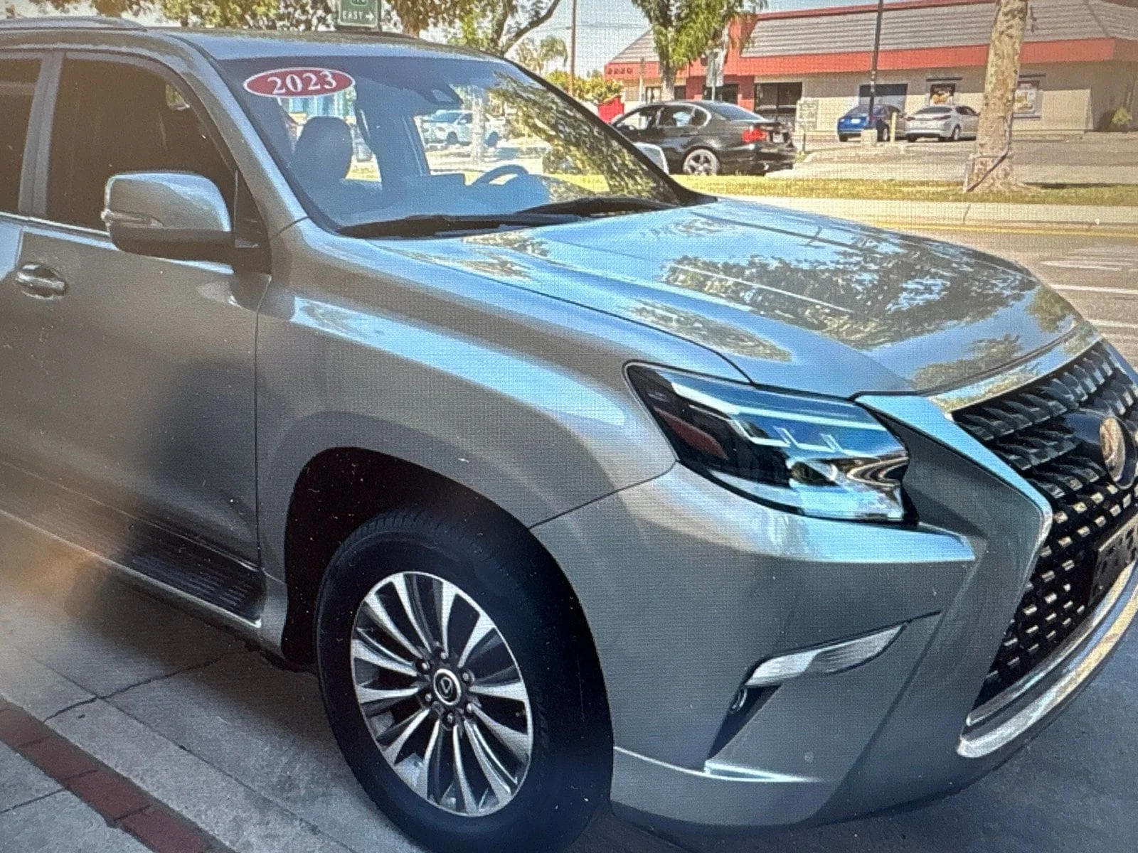 Used 2023 Atomic Silver Lexus 460 image 2