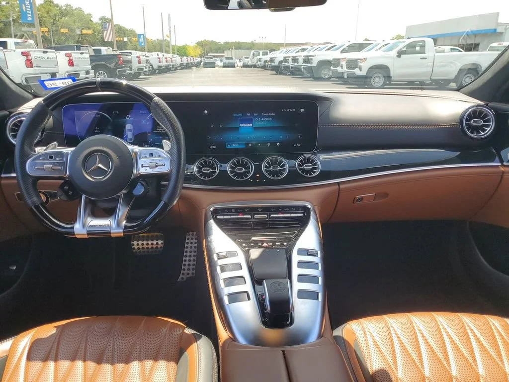 Used 2021 White Mercedes-Benz AMG® GT 53 image 10