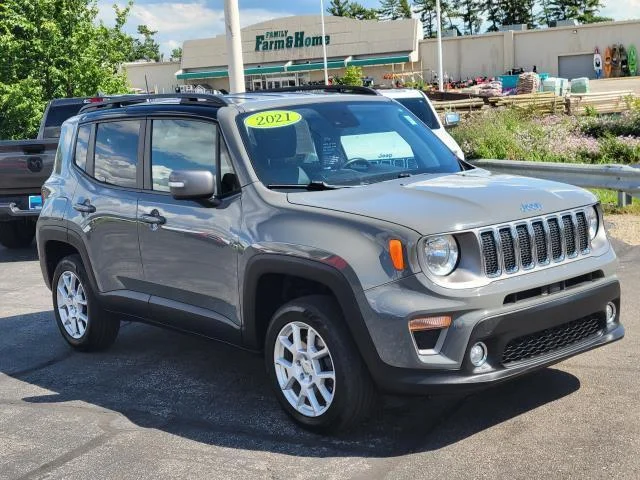 Used 2021 Jeep Renegade Limited with VIN ZACNJDD10MPN30382 for sale in Corunna, MI