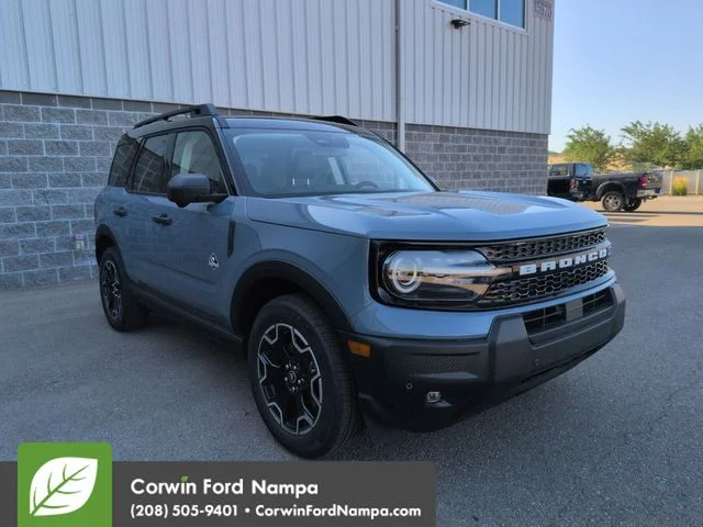 New 2026 Azure Gray Metallic Tri-Coat Ford Outer Banks image 1