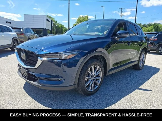 Used 2020 Blue Mazda Grand Touring image 4