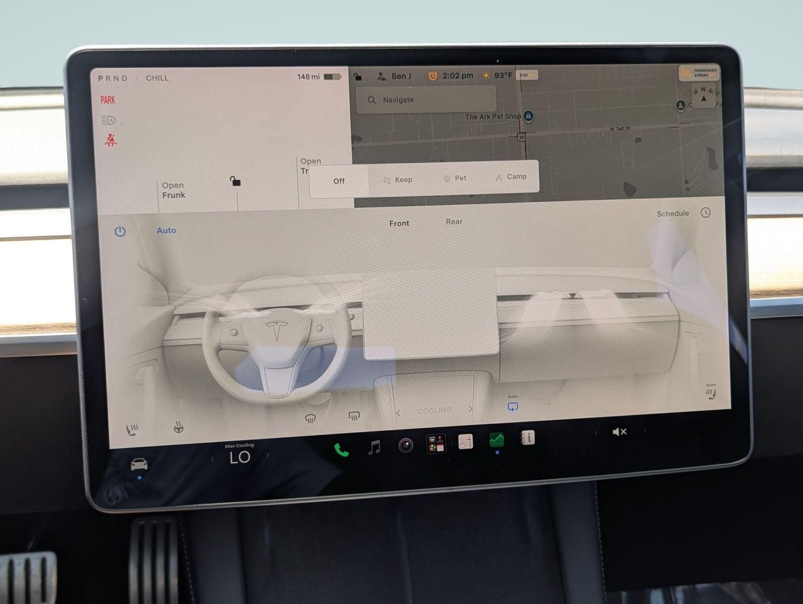 Used 2021 Blue Tesla Performance image 15