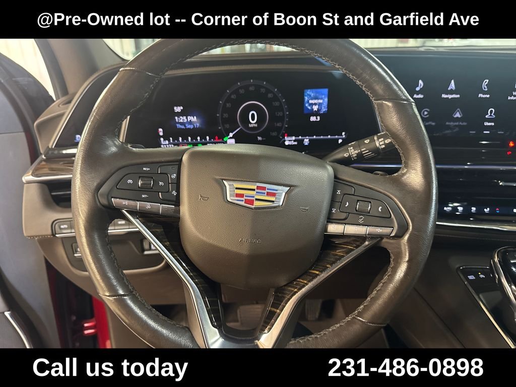 Used 2021 Red Cadillac Premium Luxury image 20