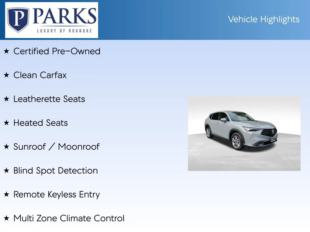 Certified Used 2025 Urban Gray Pearl Acura AWD image 4