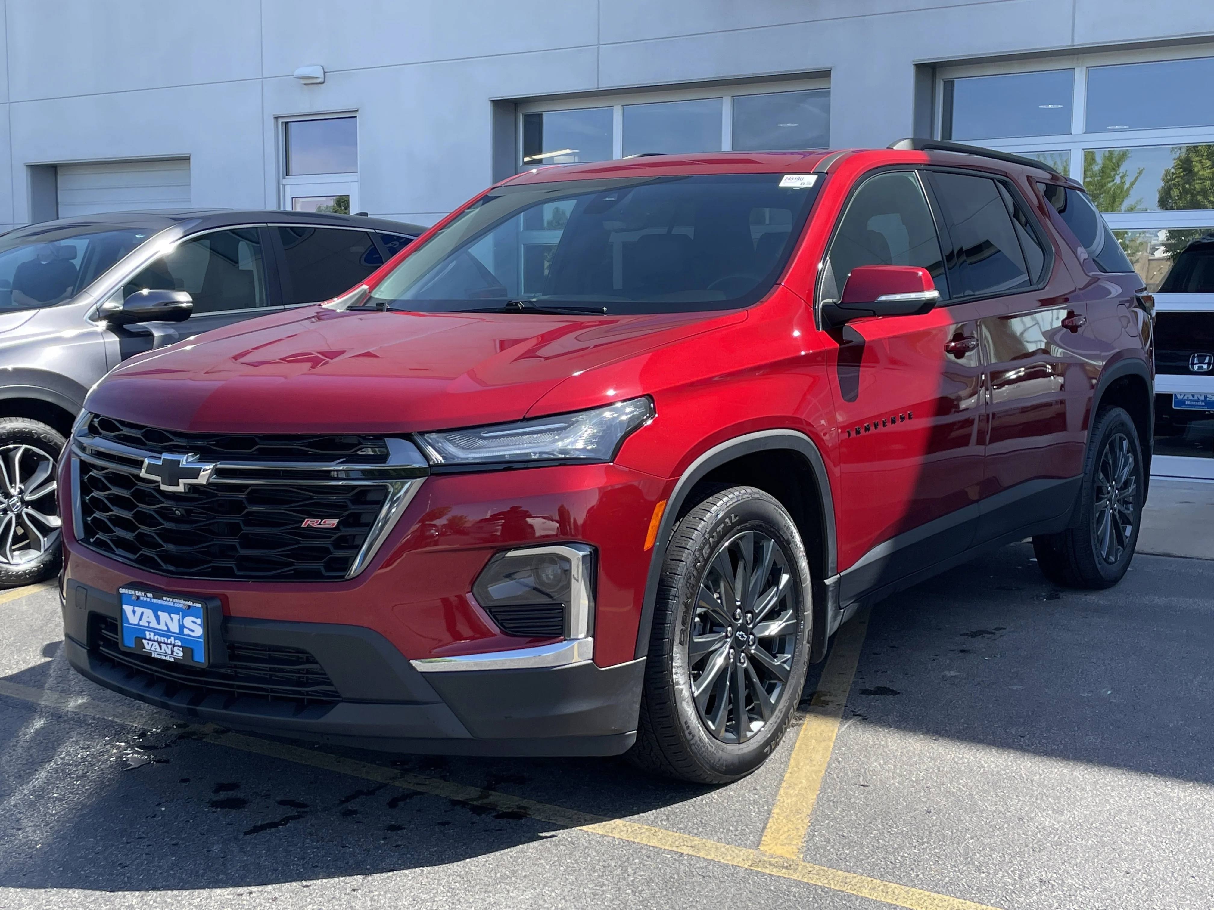 Used 2023 Radiant Red Tintcoat Chevrolet RS image 3