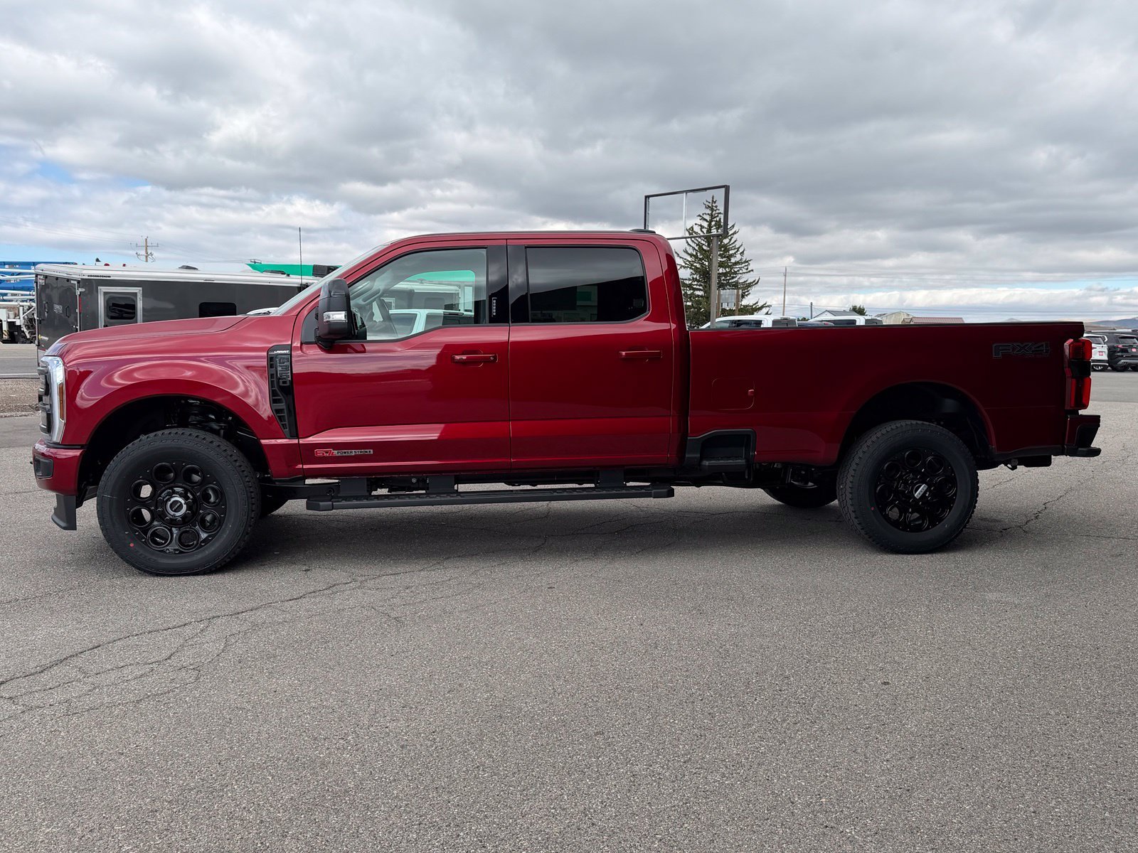 New 2027 Ruby Red Metallic Tinted Clearcoat Ford F-350® Lariat® image 10