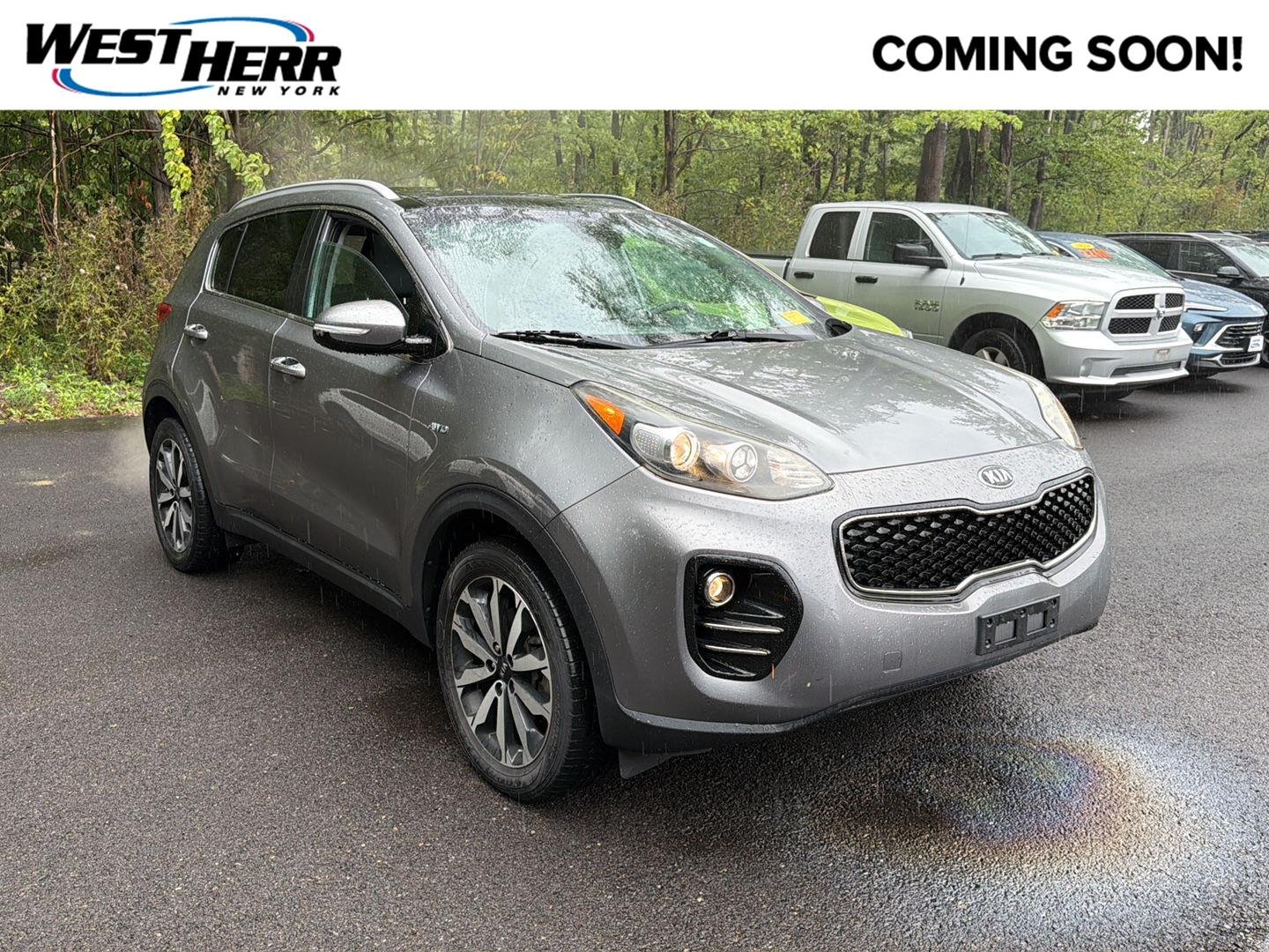 Used 2017 Mineral Silver Kia EX image 1