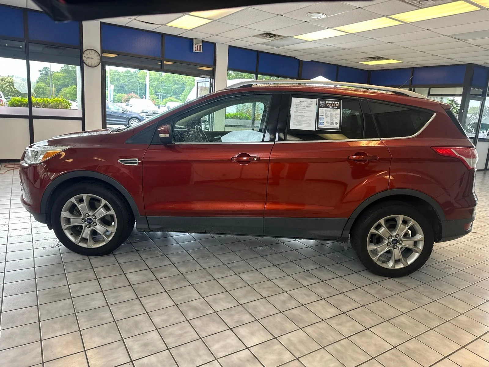Used 2016 Orange Ford Titanium image 10