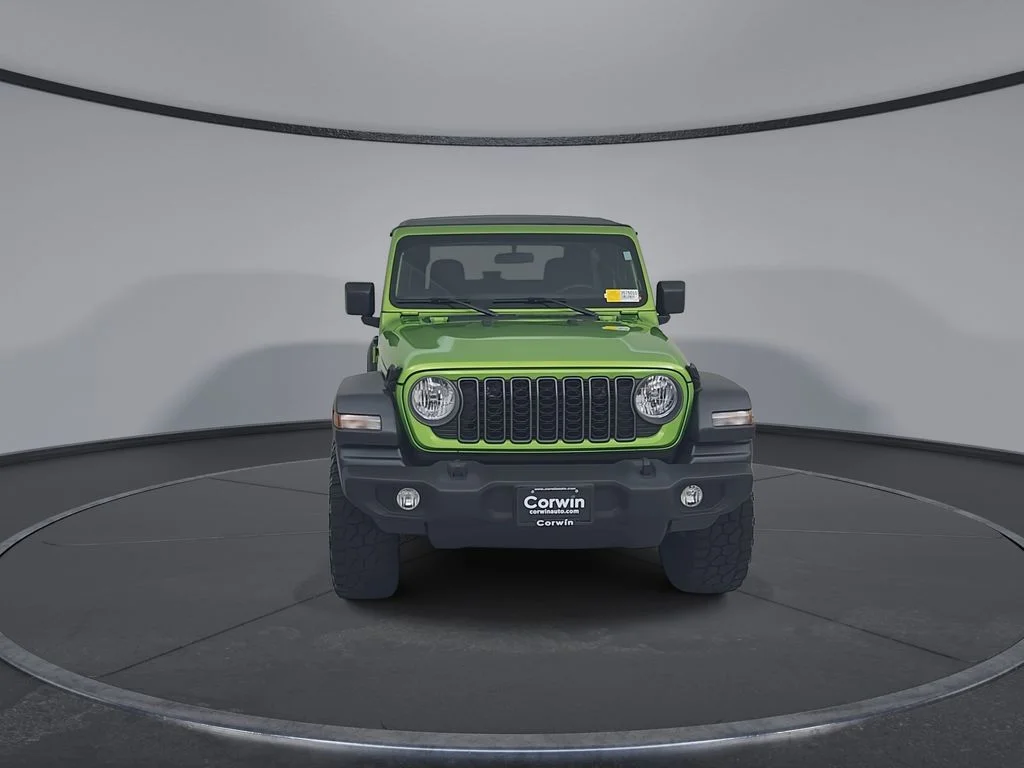 Certified Used 2025 Green Jeep Sport image 12