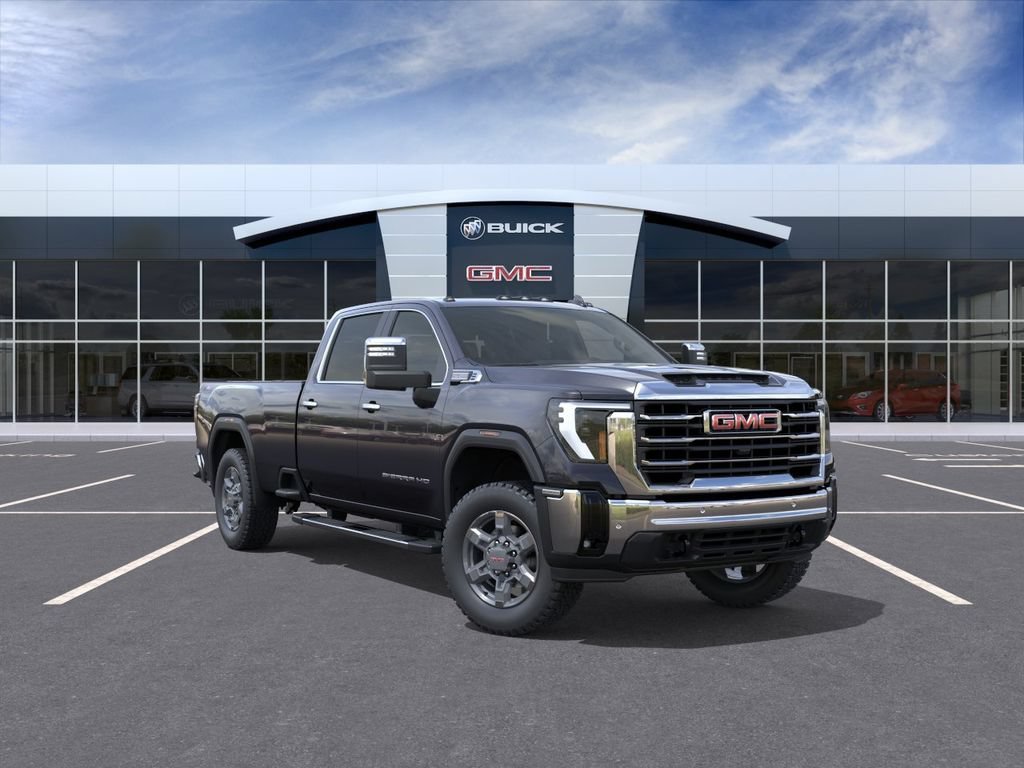 New 2026 Titanium Rush Metallic GMC SLT image 1