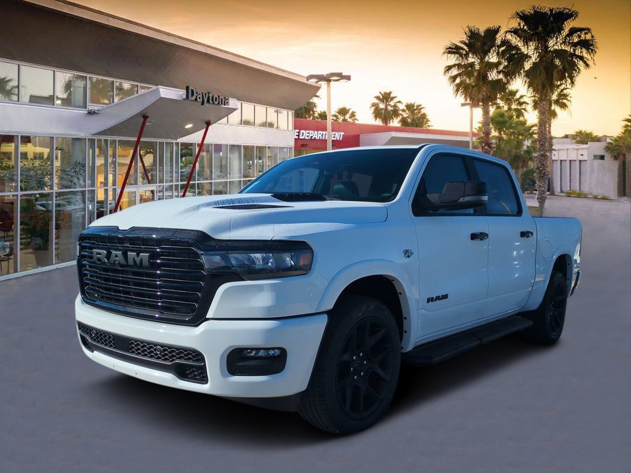 New 2026 Bright White Clearcoat RAM Laramie image 7