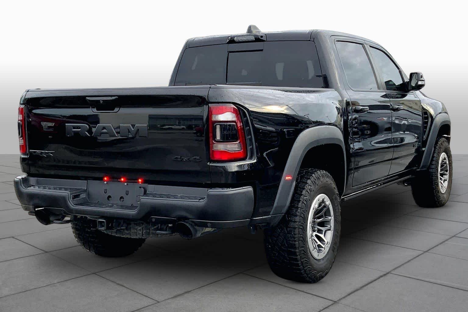 Used 2022 Diamond Black Crystal Pearlcoat Ram TRX image 22