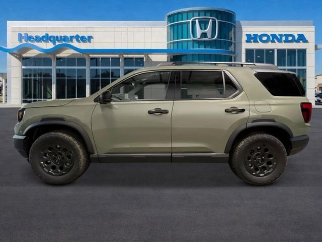 New 2026 Ash Green Metallic Honda TrailSport Elite Blackout image 6