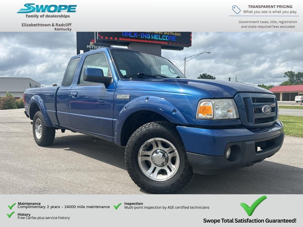 Used 2011 Vista Blue Metallic Ford Sport image 1