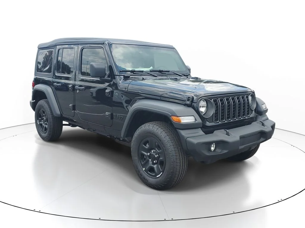 New 2026 Black Jeep Sport image 1
