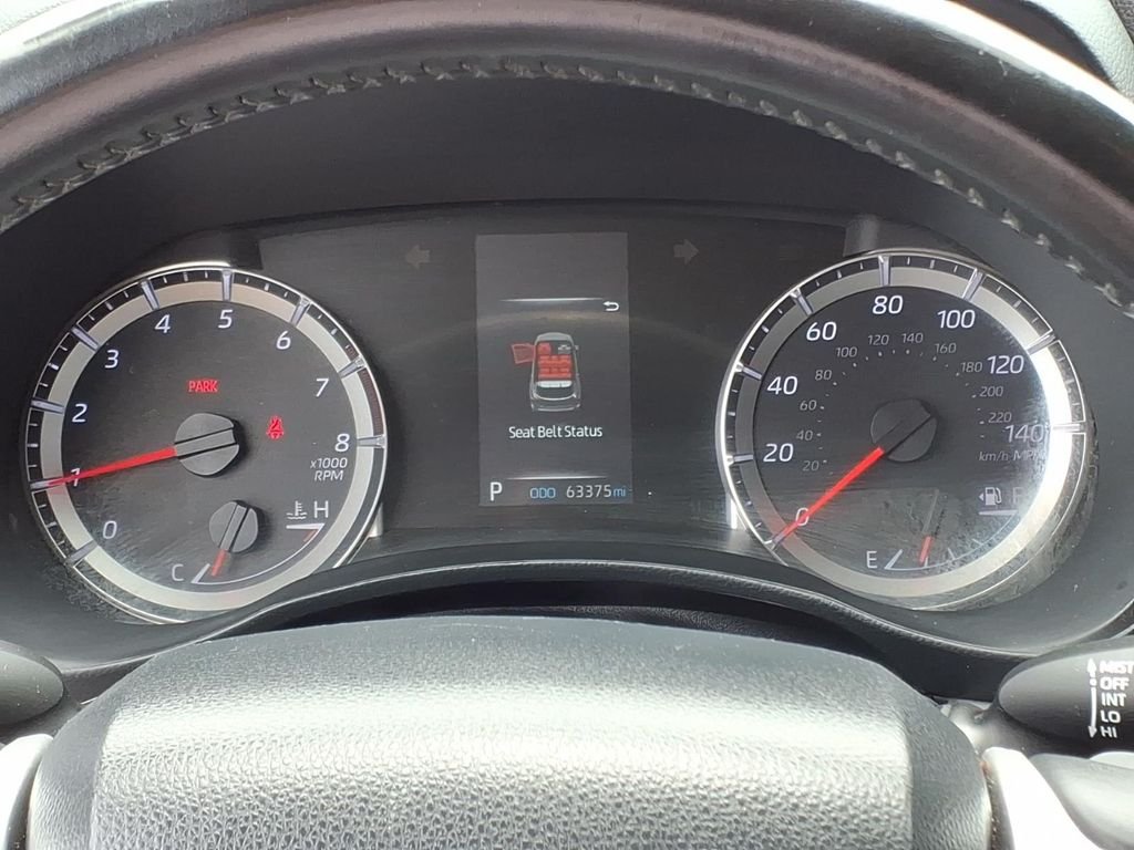 Used 2022 Midnight Black Metallic Toyota LE image 18
