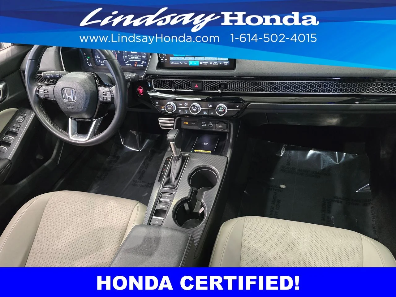 Certified Used 2023 Platinum White Pearl Honda Sport Touring image 11