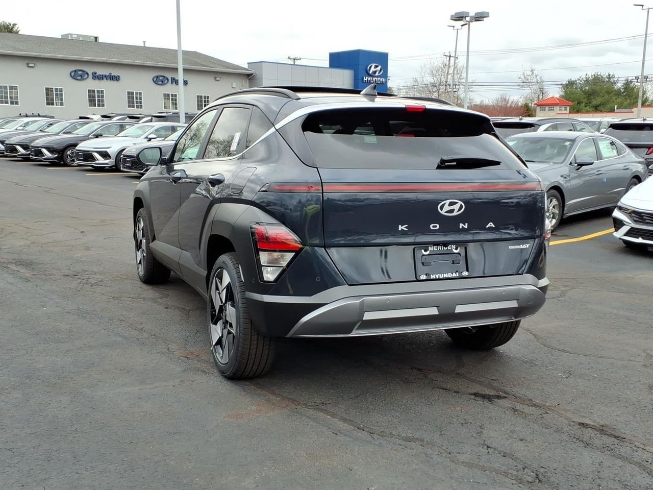 New 2026 Denim Blue Pearl Hyundai Limited AWD image 3