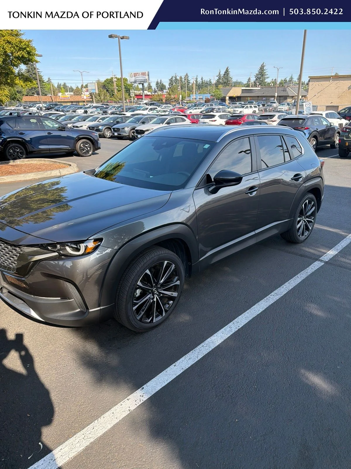 Used 2024 Machine Gray Metallic Mazda 2.5 Turbo image 1