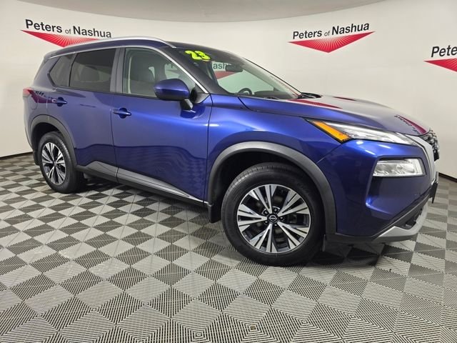 Used 2023 Caspian Blue Metallic Nissan SV image 1