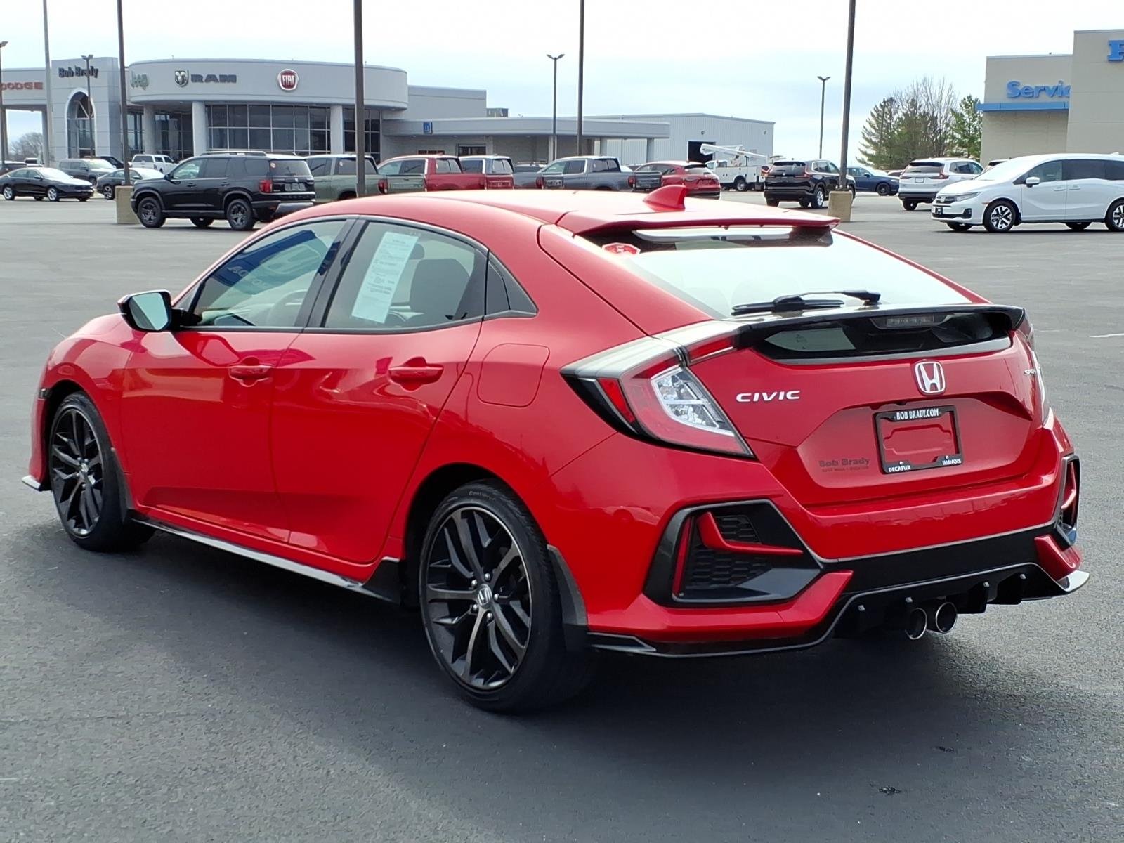 Used 2021 Red Honda Sport image 6