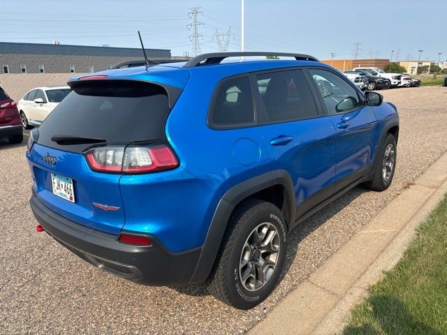 Used 2020 Jeep Cherokee Trailhawk with VIN 1C4PJMBX7LD622119 for sale in Shakopee, Minnesota