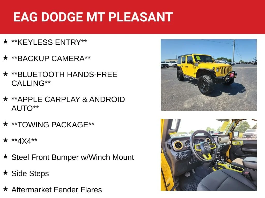 Used 2020  Jeep Unlimited Sport S image 4