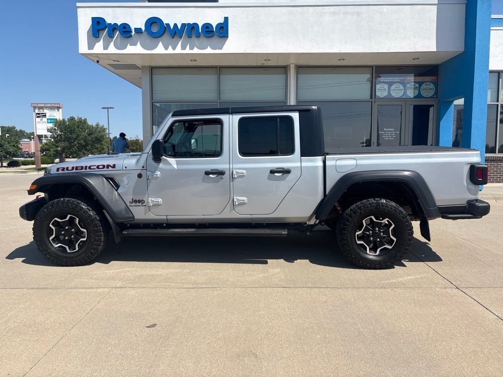 Used 2022 Silver Zynith Clearcoat Jeep Rubicon image 8