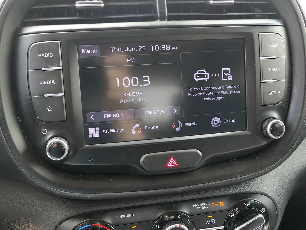 Used 2022 Inferno Red Kia LX image 19