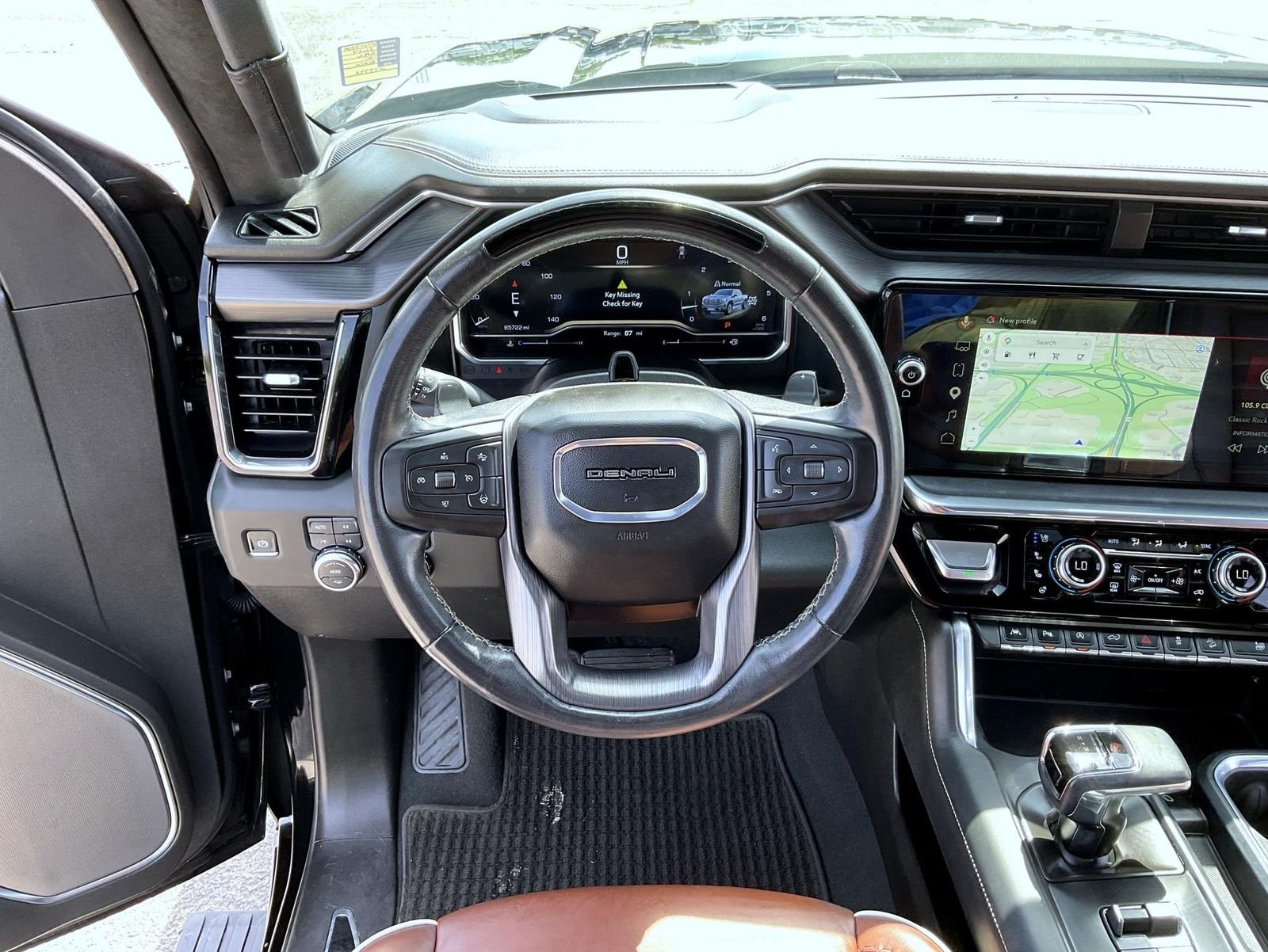 Used 2024 Black GMC Denali Ultimate image 11