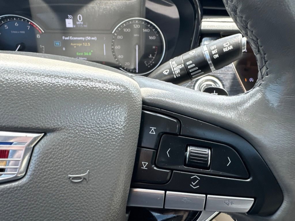 Used 2024 Crystal White Tricoat Cadillac FWD Premium Luxury image 19